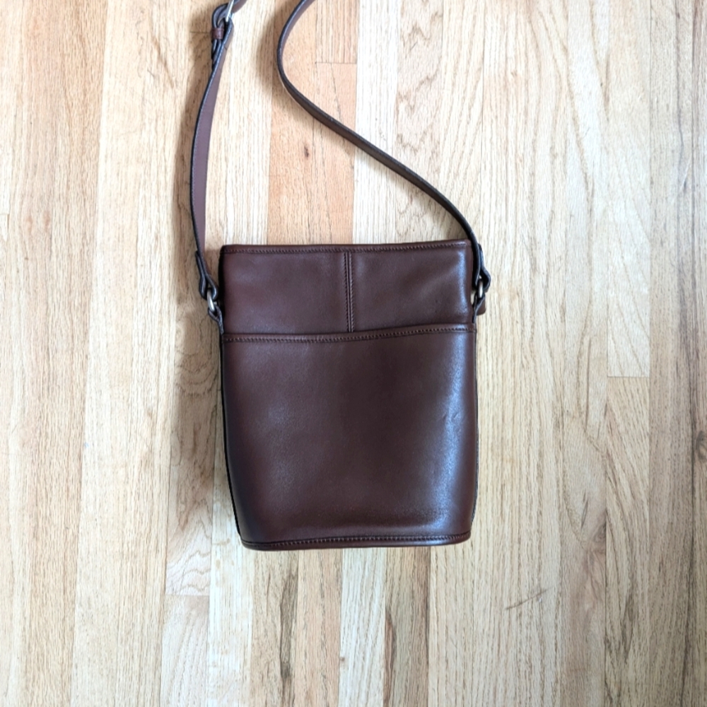 Brown Leather Crossbody